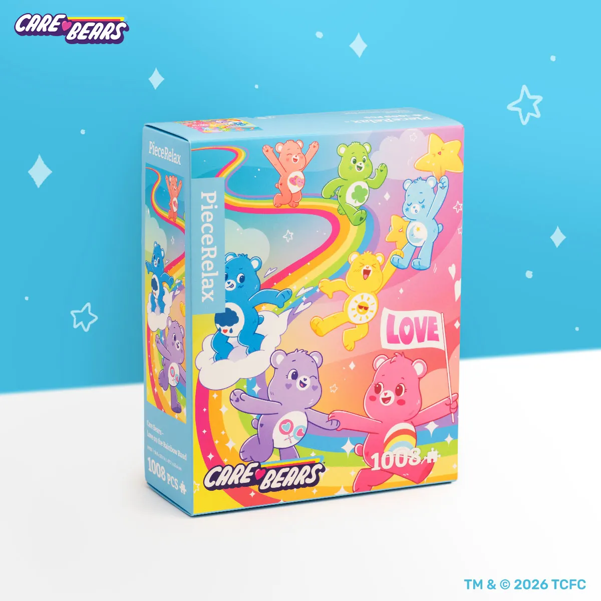 PieceRelax PieceClicks Love Rainbow Road U1155 puzzle 1008p
