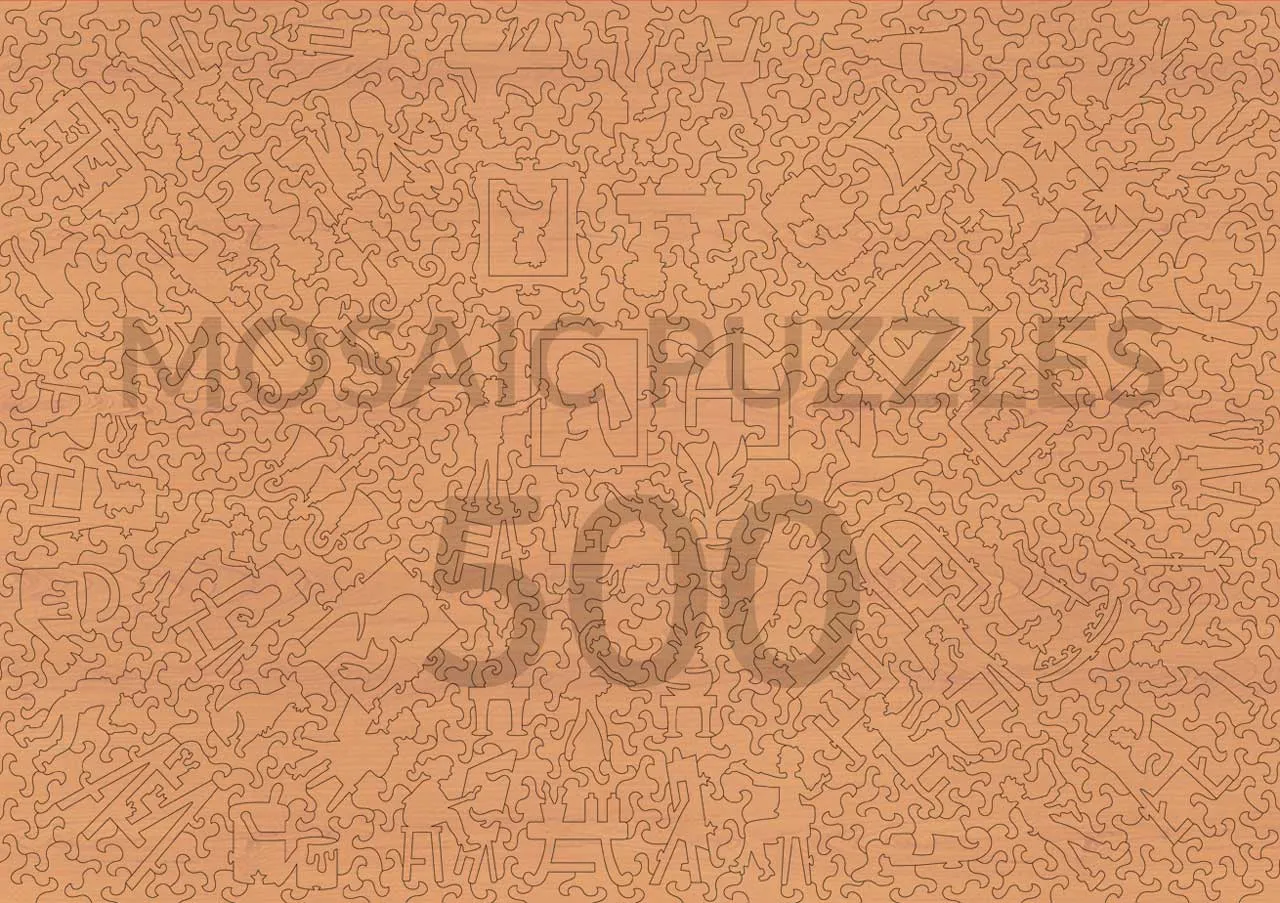 Mosaic Puzzles Two Sisters puzzle lemn 500 piese arta