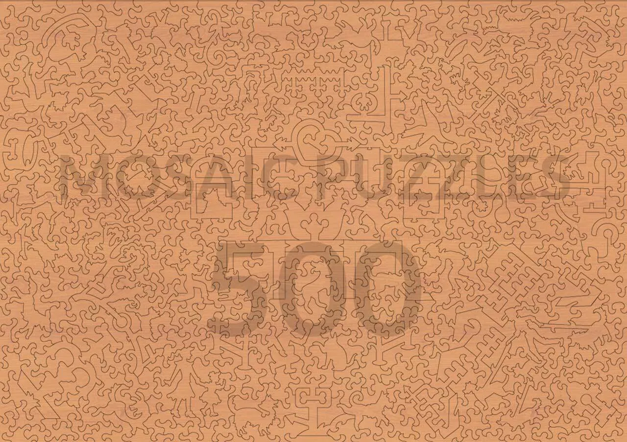 Mosaic Puzzles Dog Days puzzle 50 piese copii colorat