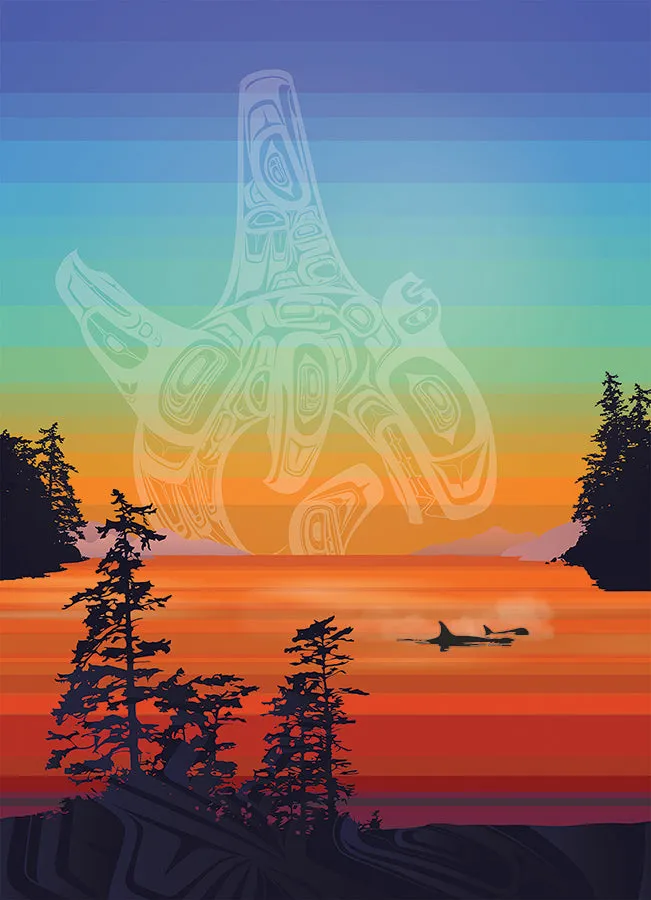 Cobble Hill Salish Coast Colours puzzle 1000 piese orca