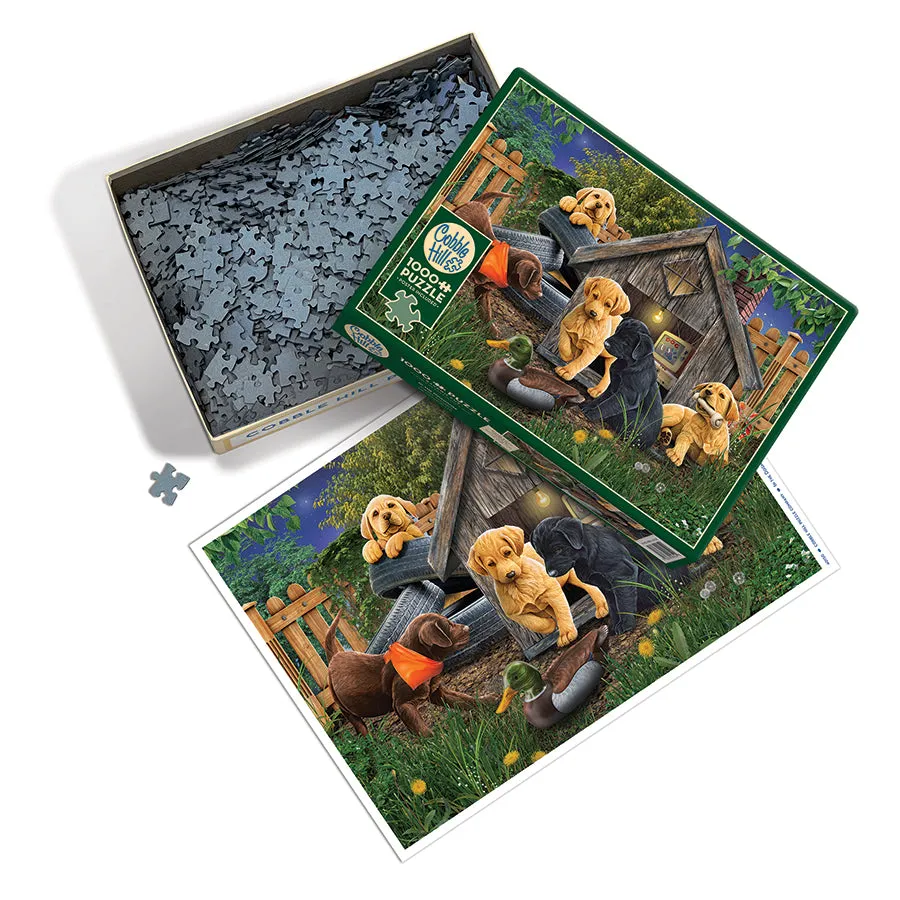 Cobble Hill In the Doghouse 40150 puzzle 1000 piese căței