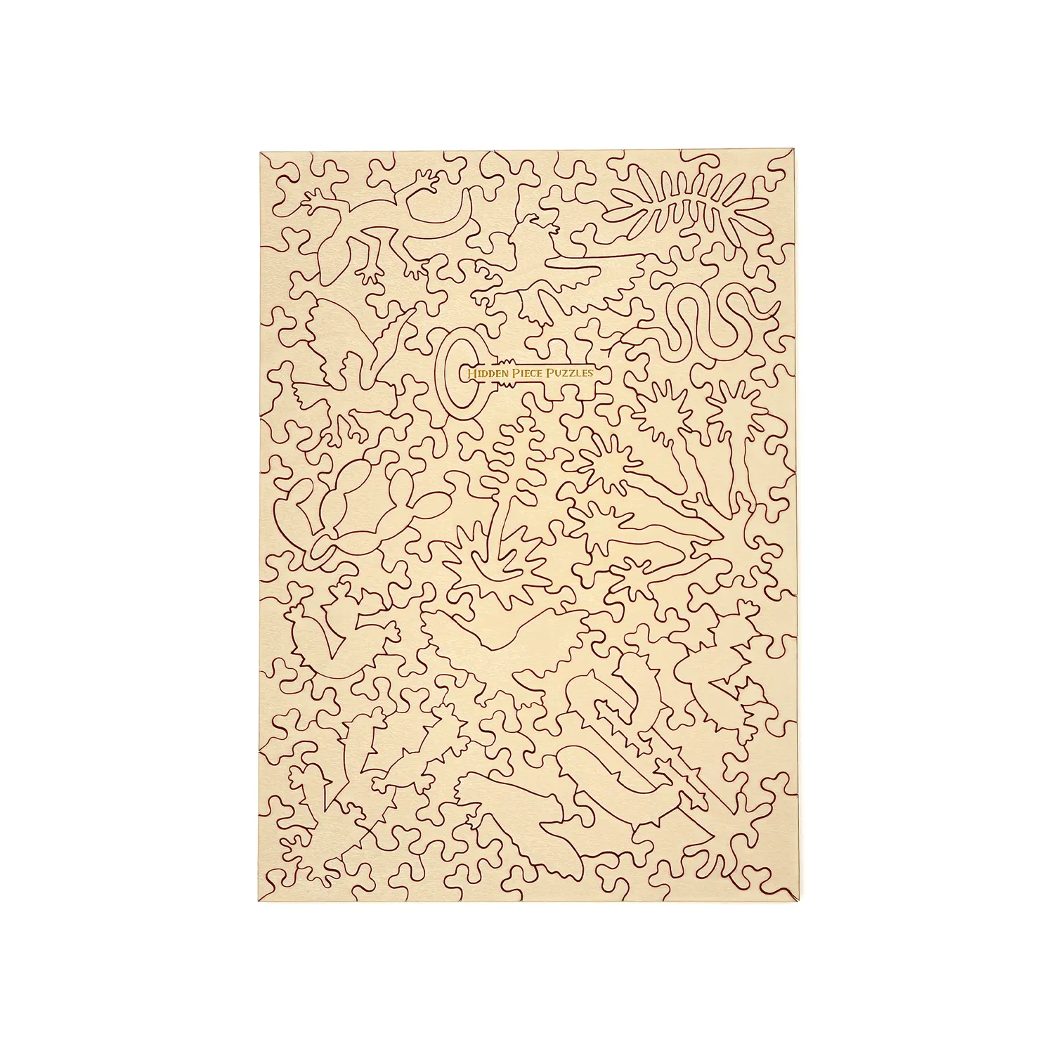 Hidden Piece Desert Owl puzzle 110 piese bufnita