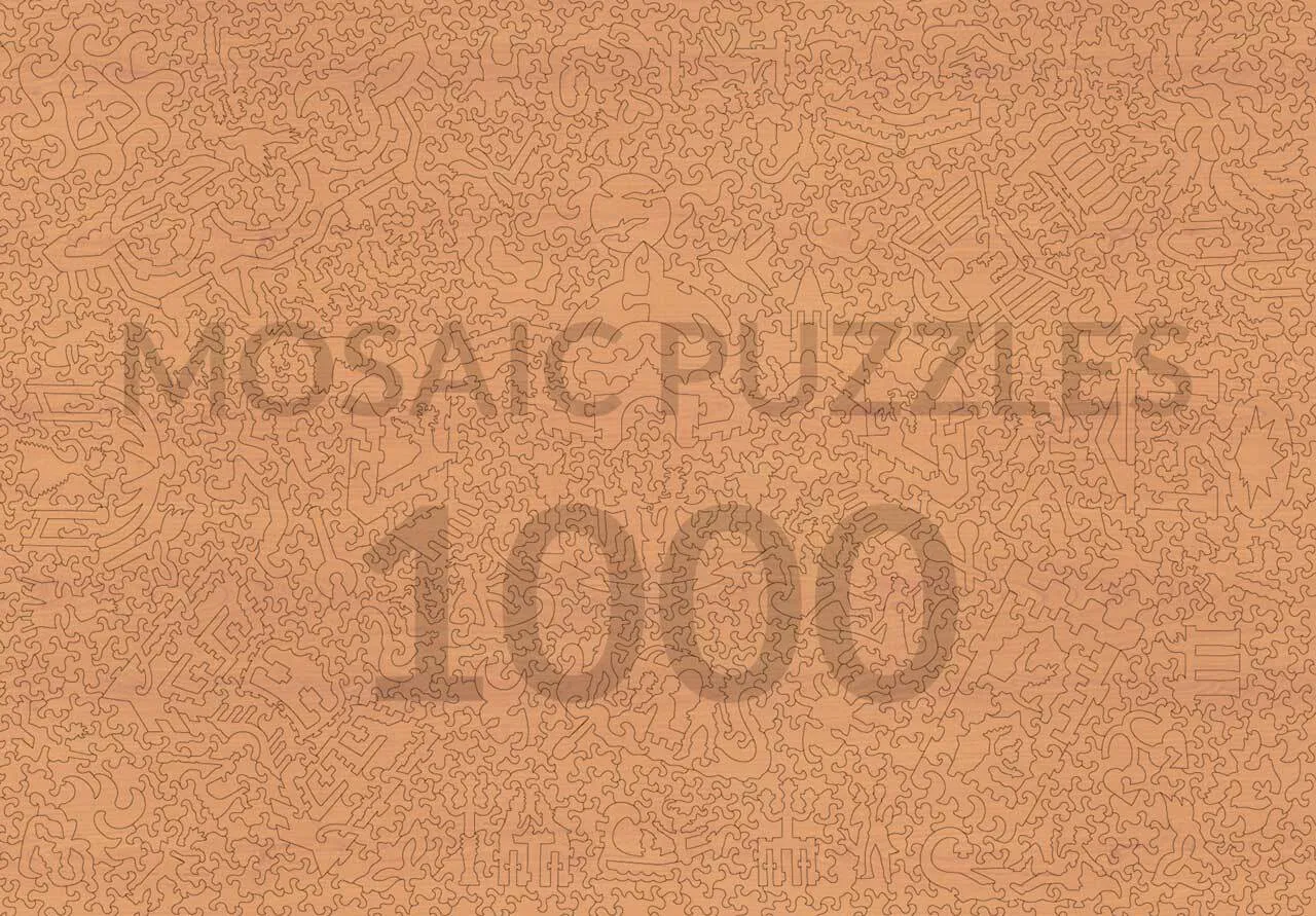 Mosaic Puzzles Venice Thomas Moran puzzle lemn 500 piese