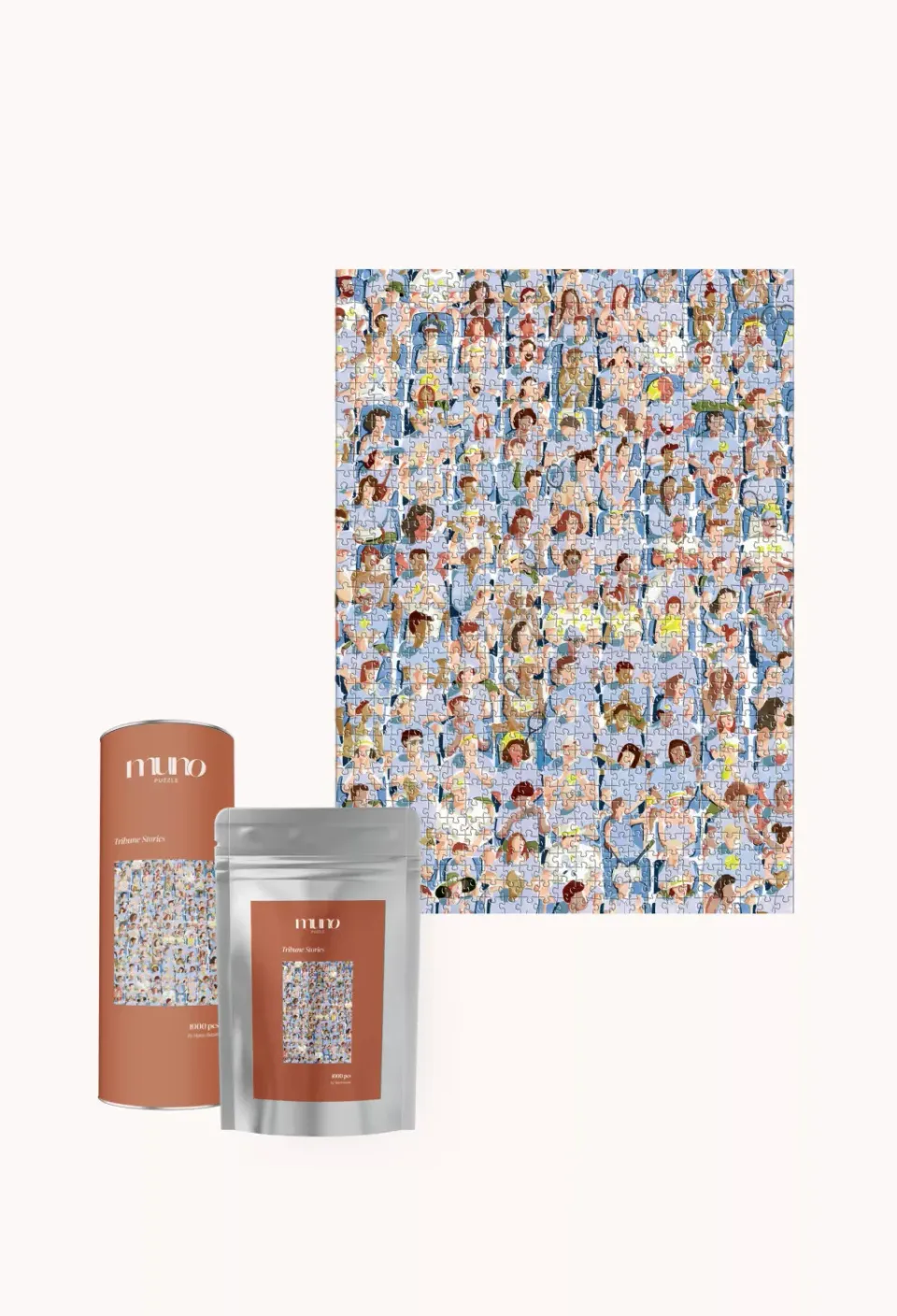 Muno Puzzle Tribune Stories puzzle 1000 piese tenis