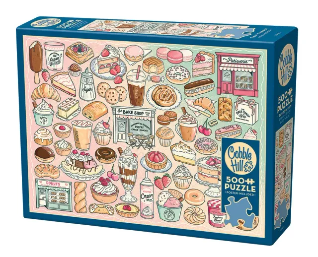 Cobble Hill Treat Yourself puzzle 500 piese deserturi