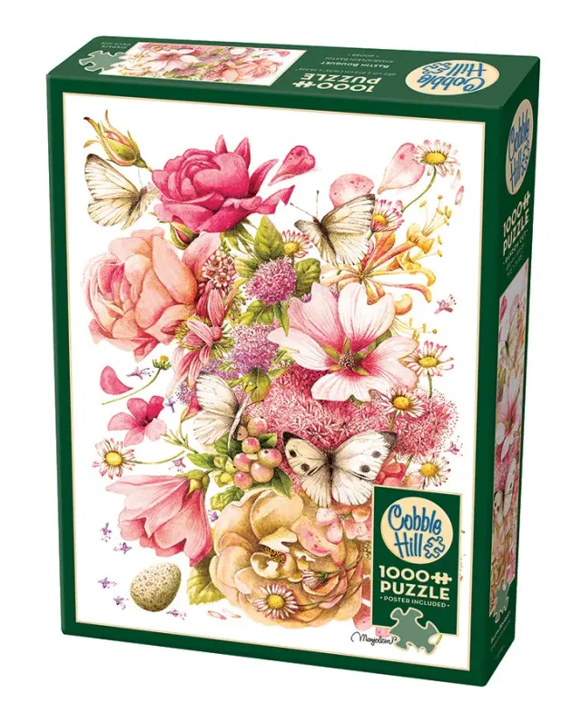 Cobble Hill Bastin Bouquet puzzle 1000 piese flori