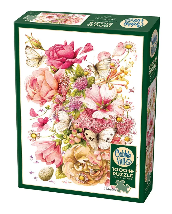 Cobble Hill Bastin Bouquet puzzle 1000 piese flori
