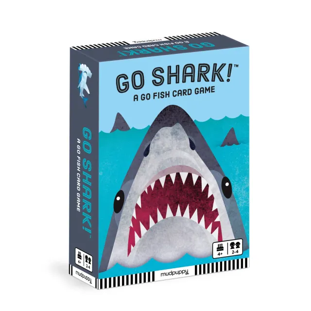 Mudpuppy Go Shark joc cărți rechini 4+ ani