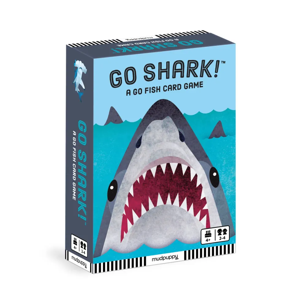 Mudpuppy Go Shark joc cărți rechini 4+ ani