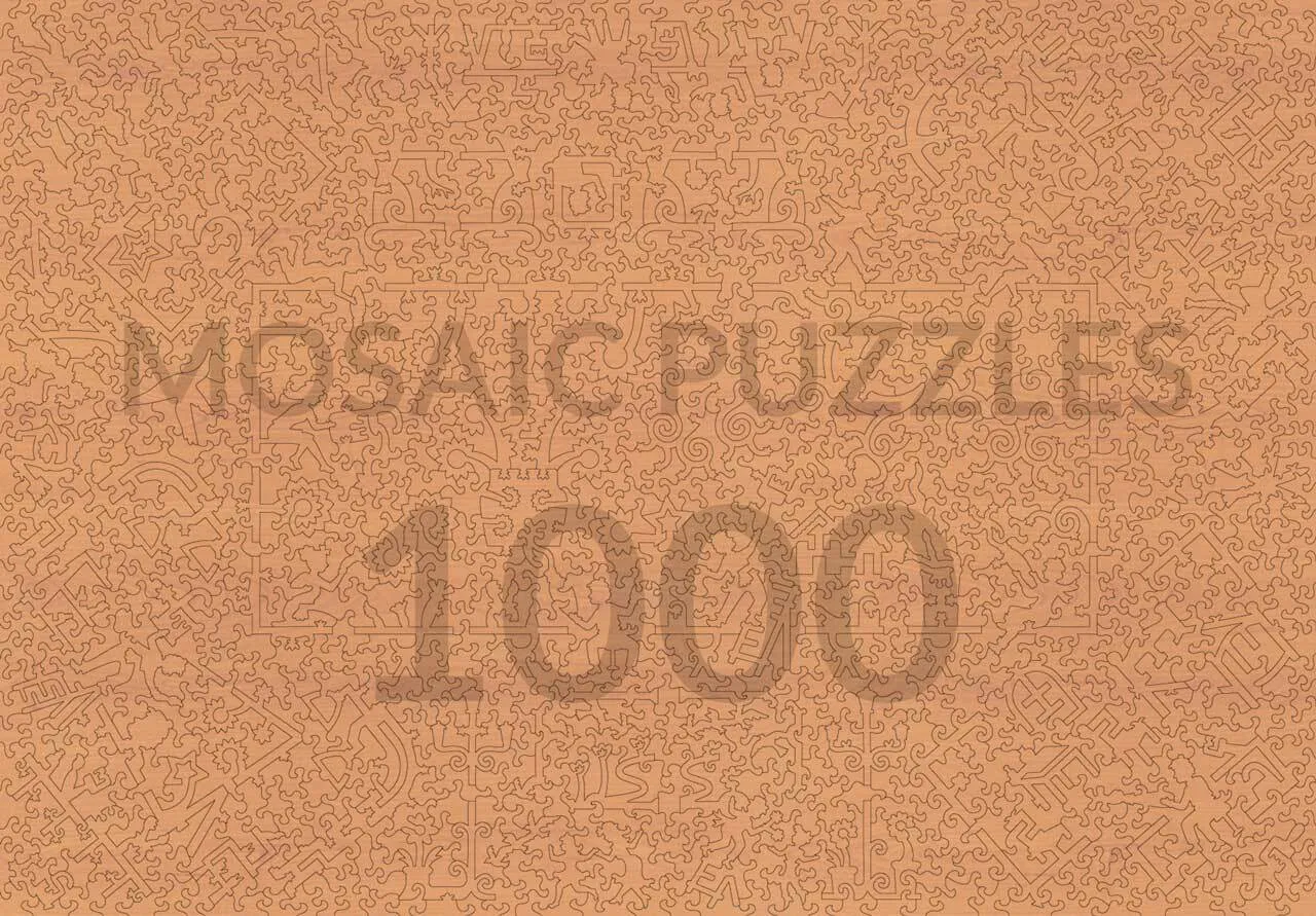 Mosaic Puzzles Van Gogh's Landscapes puzzle lemn 500 piese artă
