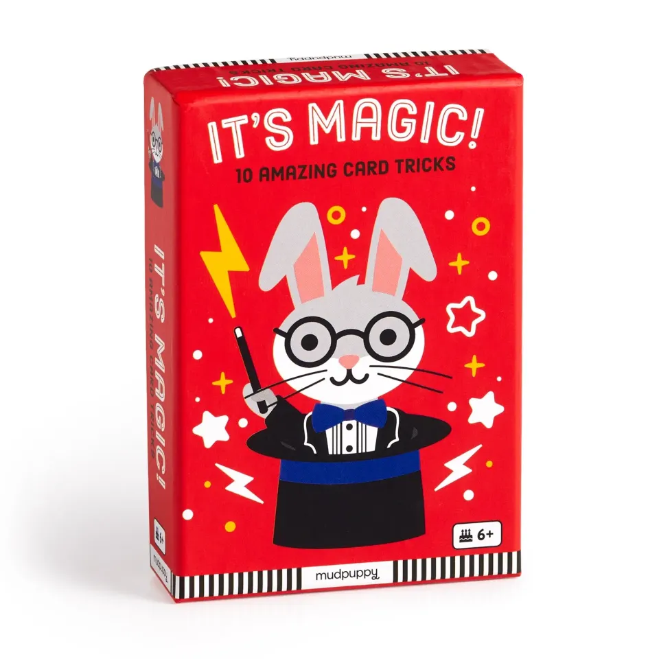 Mudpuppy It's Magic joc carti magie 10+ trucuri incepatori