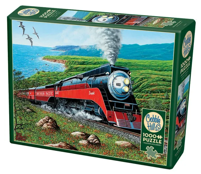 Cobble Hill Southern Pacific puzzle 1000 piese tren