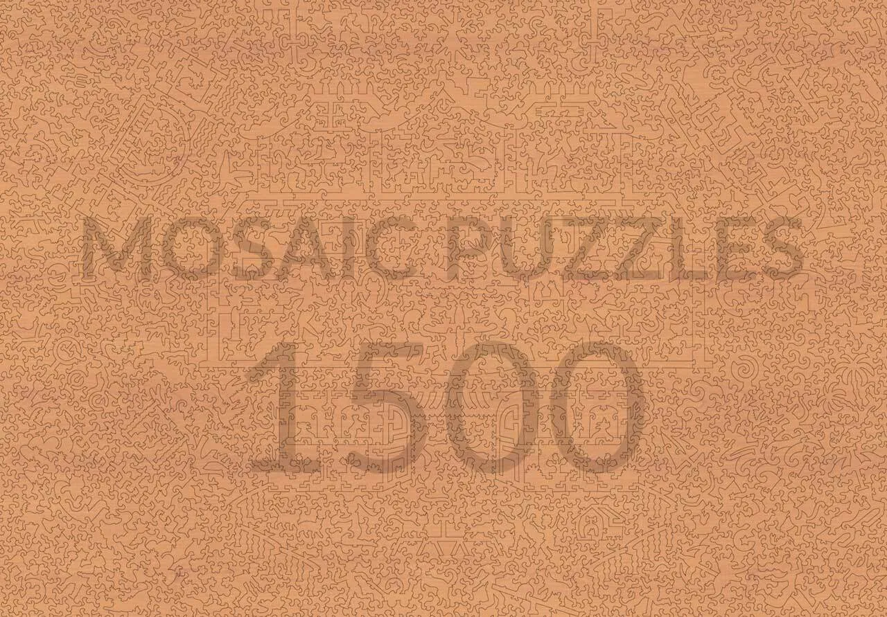 Mosaic Puzzles Kittens Tea Time puzzle lemn 250 piese