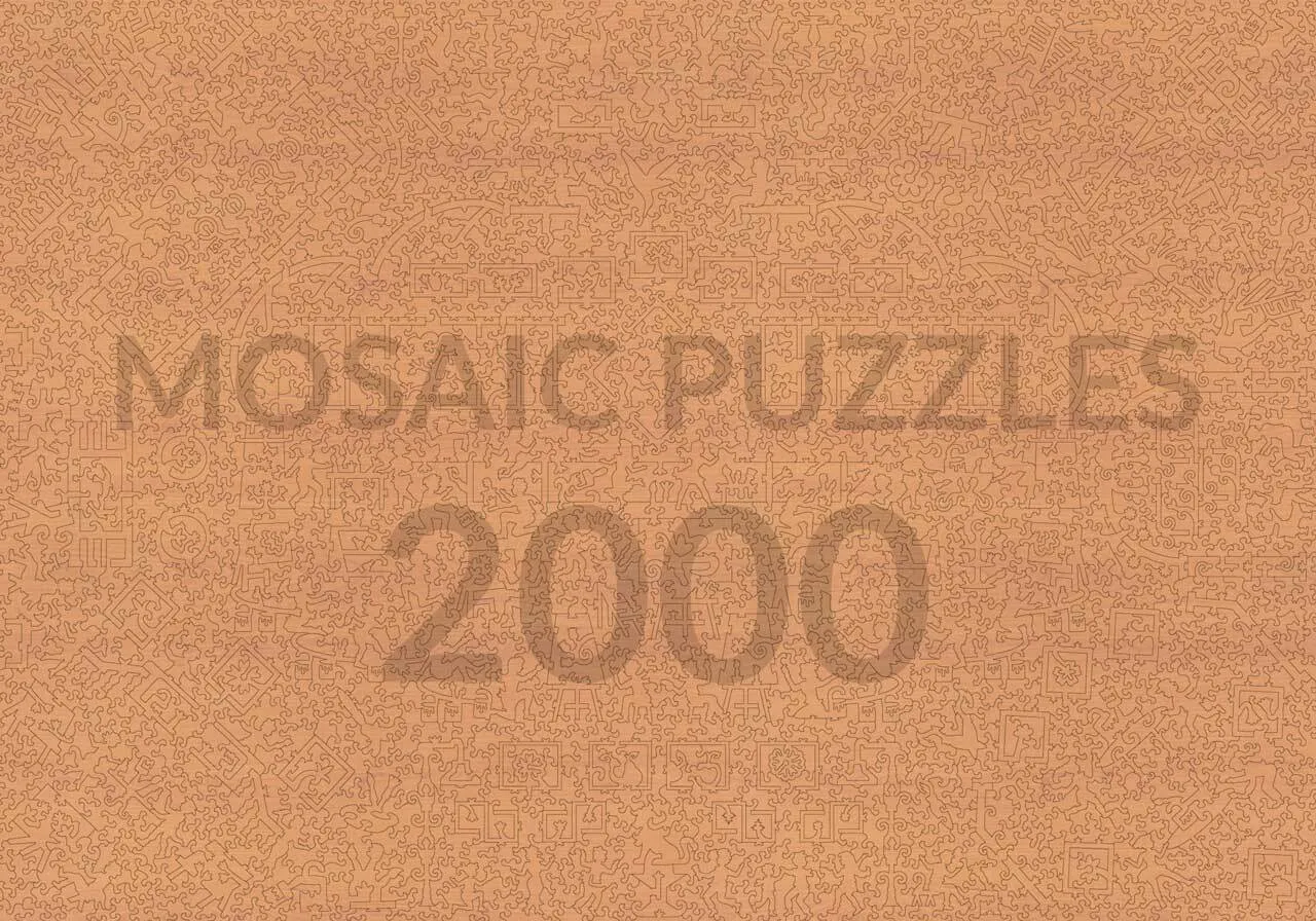 Mosaic Puzzles Van Gogh's Landscapes puzzle lemn 500 piese artă