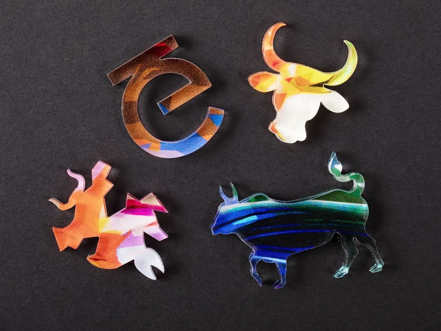 Eklektik Pieces Crystal Bull puzzle 340 piese 39x29 cm taur