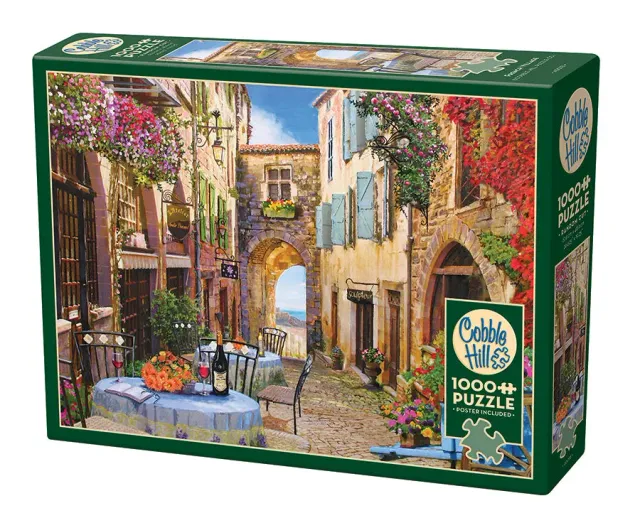 Cobble Hill French Village puzzle 1000 piese romantic