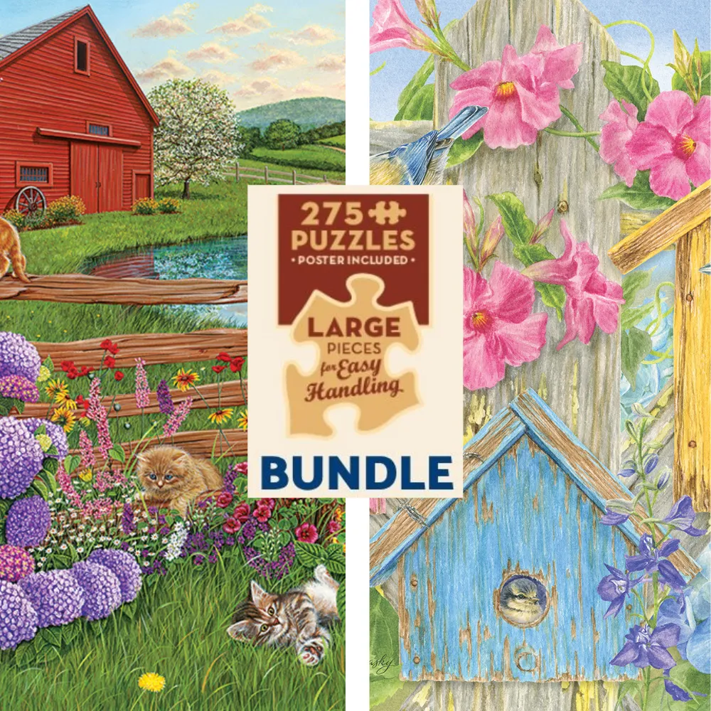 Cobble Hill Pairs Relay puzzle 275 piese set 2 piese mari