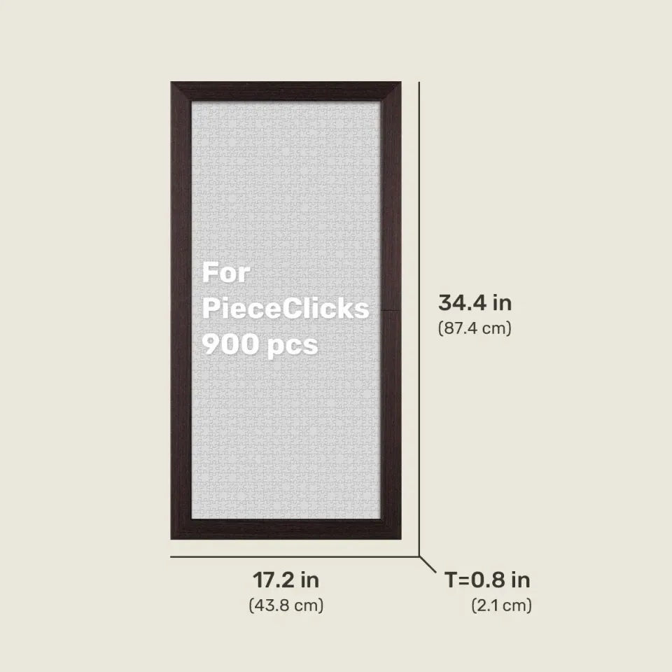 PieceRelax PieceClicks rama puzzle 900 piese maro