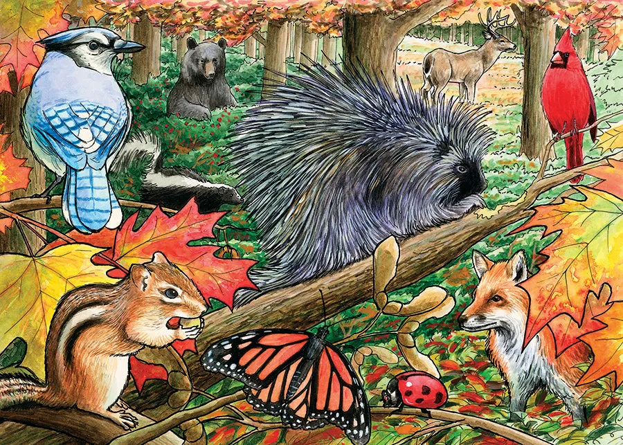 Cobble Hill Eastern Woodlands puzzle tava 35 piese copii