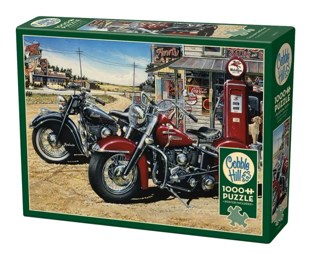 Cobble Hill Two for the Road puzzle 1000 piese moto