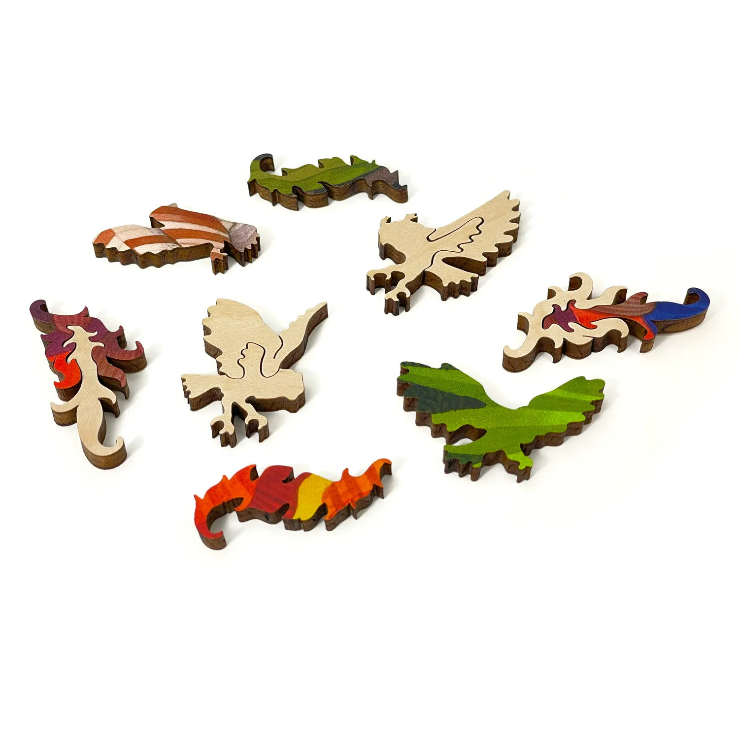 Hidden Piece Puzzles Desert Owl puzzle 605 piese forme neregulate