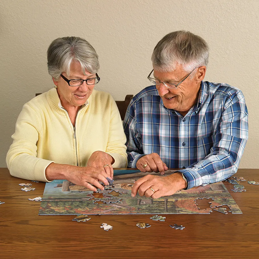 Cobble Hill Lazy Day on the Dock puzzle 275 piese caini