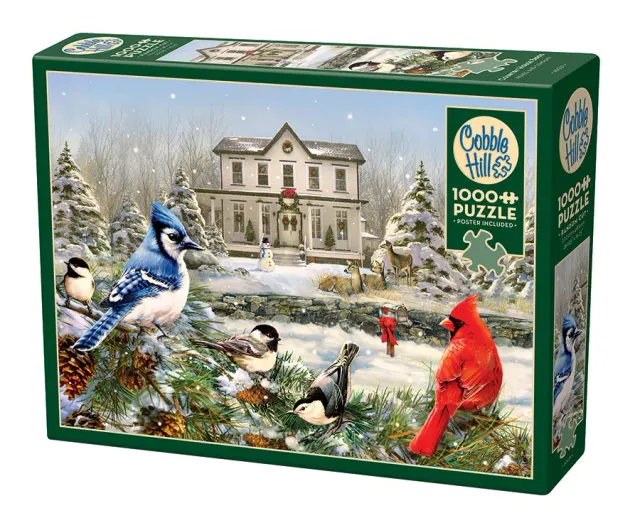 Cobble Hill Country House Birds puzzle 1000 piese păsări