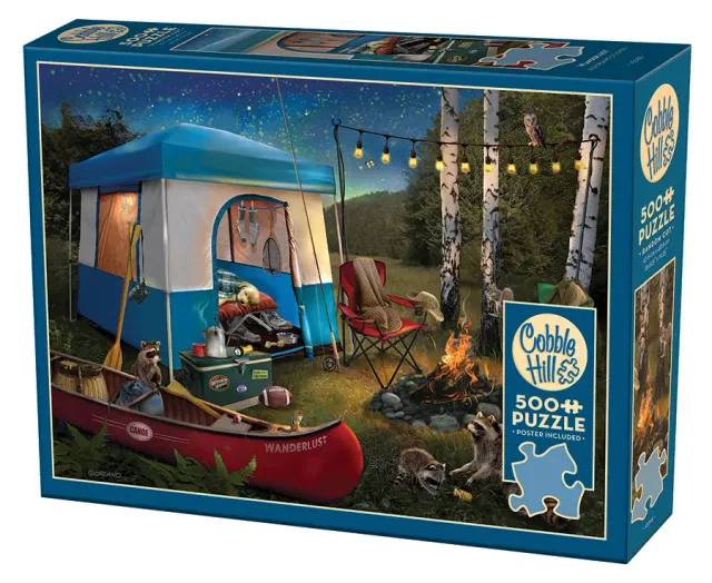 Cobble Hill Wanderlust puzzle 500 piese noapte