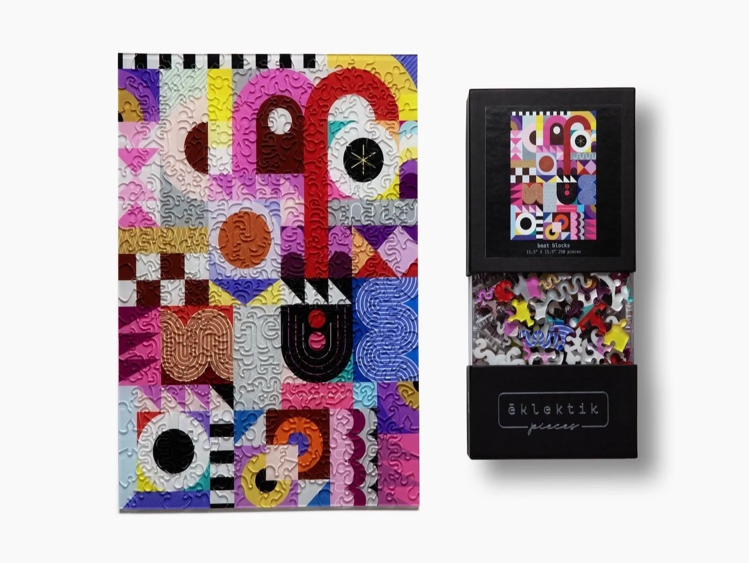 Eklektik Pieces Beat Blocks puzzle 250 piese muzica