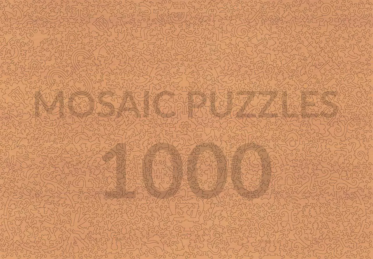Mosaic Puzzles Midsummer Dream puzzle lemn 100 piese floral