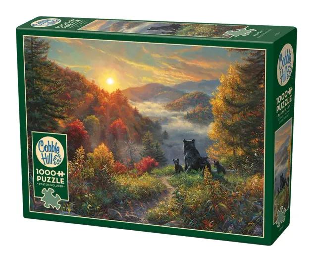 Cobble Hill New Day puzzle 1000 piese cu urși