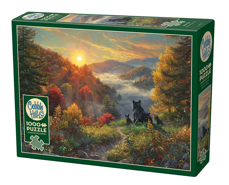 Cobble Hill New Day puzzle 1000 piese cu urși