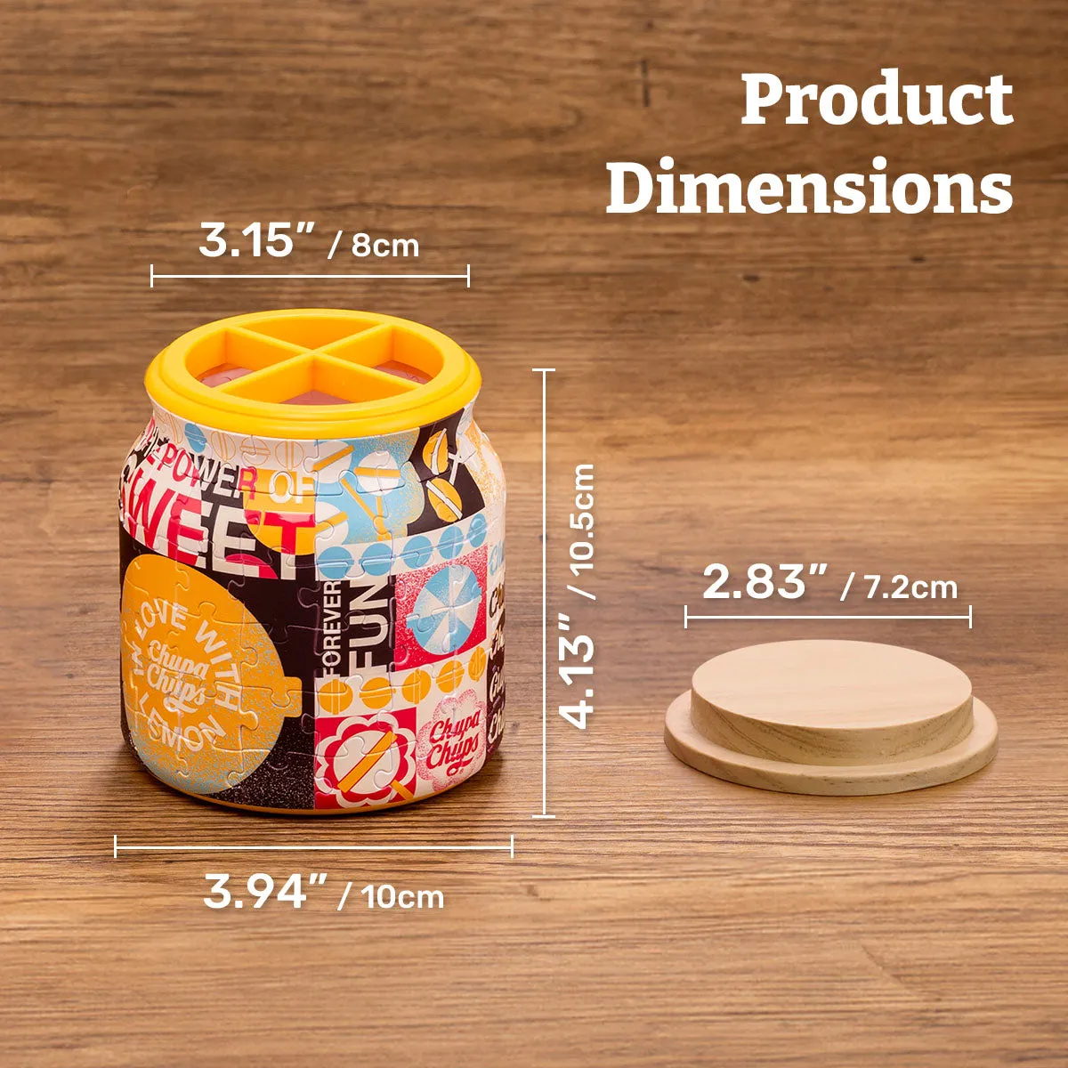 PieceRelax Puzzle Jar Retro Fun M BB1044 puzzle borcan