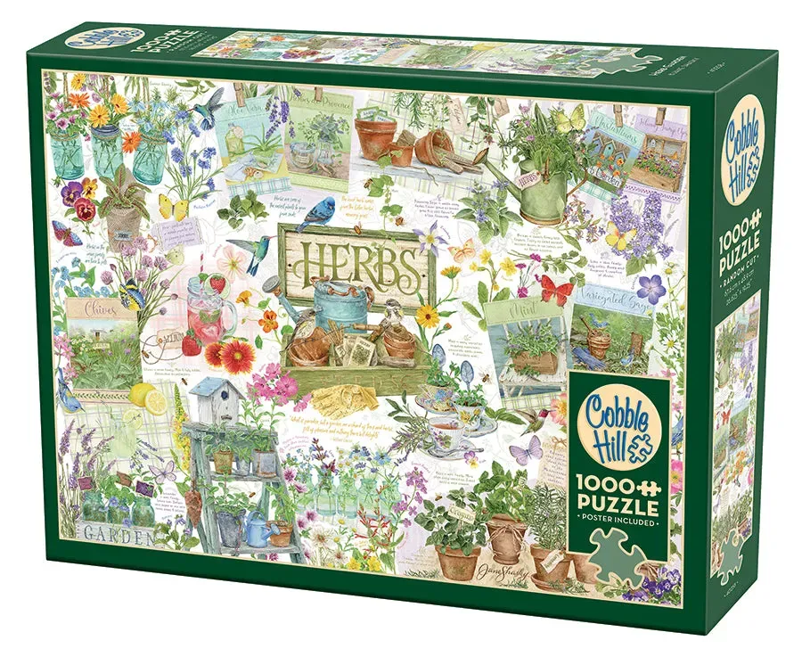 Cobble Hill Herb Garden puzzle 1000 piese gradina