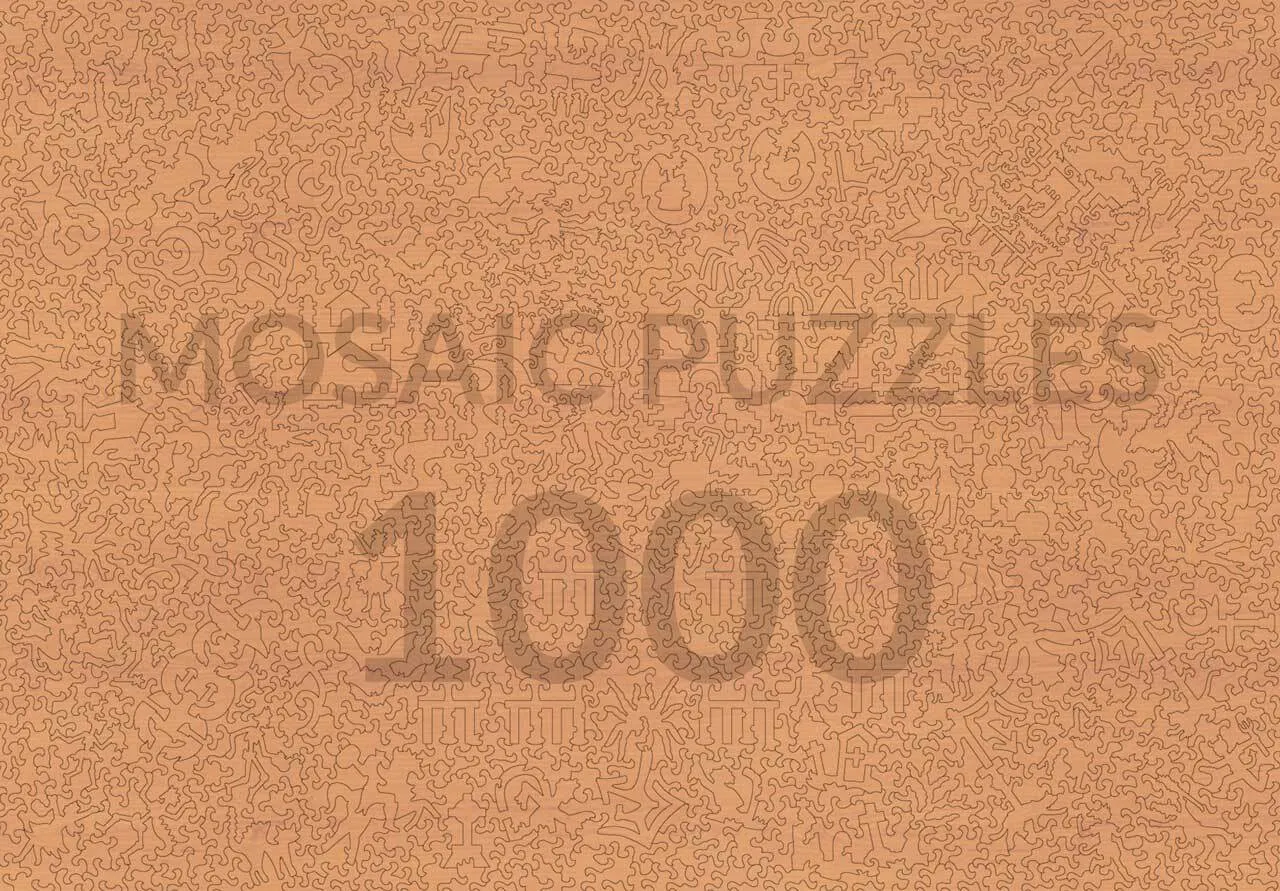 Mosaic Puzzles Trick-or-Treat Path puzzle 50 piese halloween