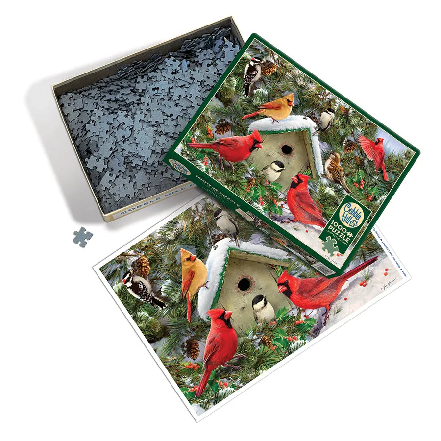 Cobble Hill Festive Feast puzzle 1000 piese pasari