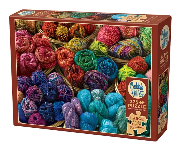 Cobble Hill Easy Handling A Yen for Yarn puzzle 275 piese lână