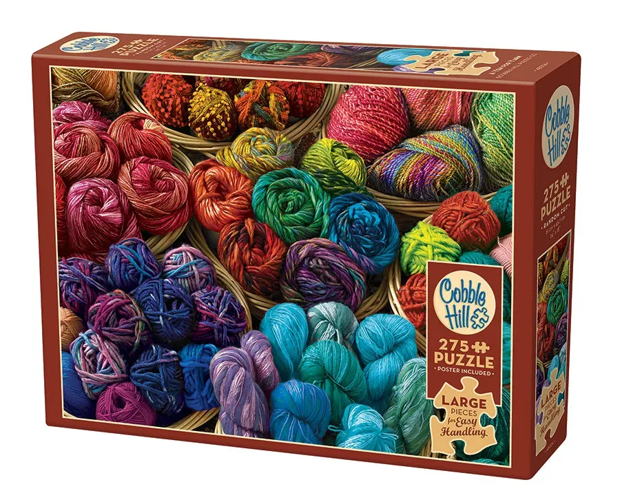 Cobble Hill Easy Handling A Yen for Yarn puzzle 275 piese lână