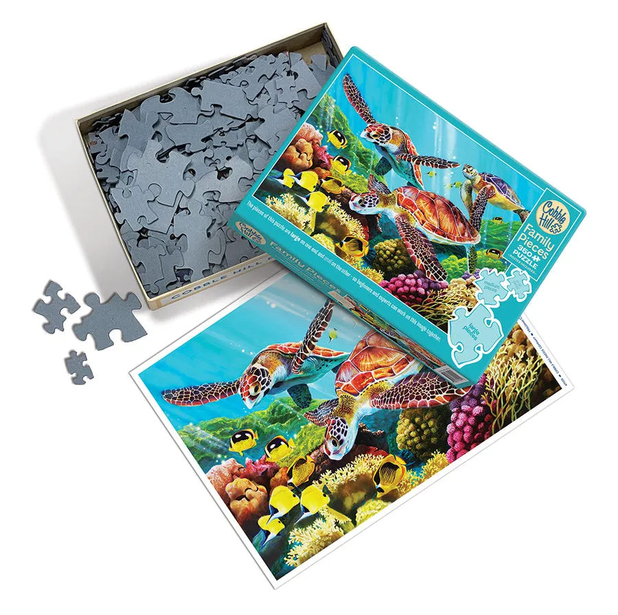 Cobble Hill Molokini Current puzzle familie 350 piese ocean