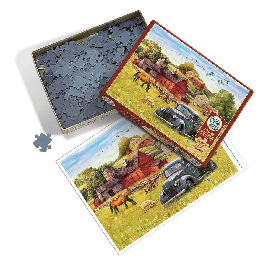 Cobble Hill Summer Afternoon on the Farm puzzle 275 piese mari