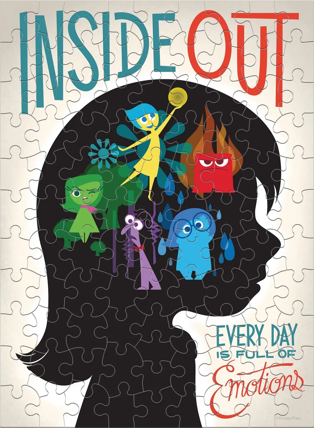 Ceaco Kids Inside Out puzzle 100 piese emotii