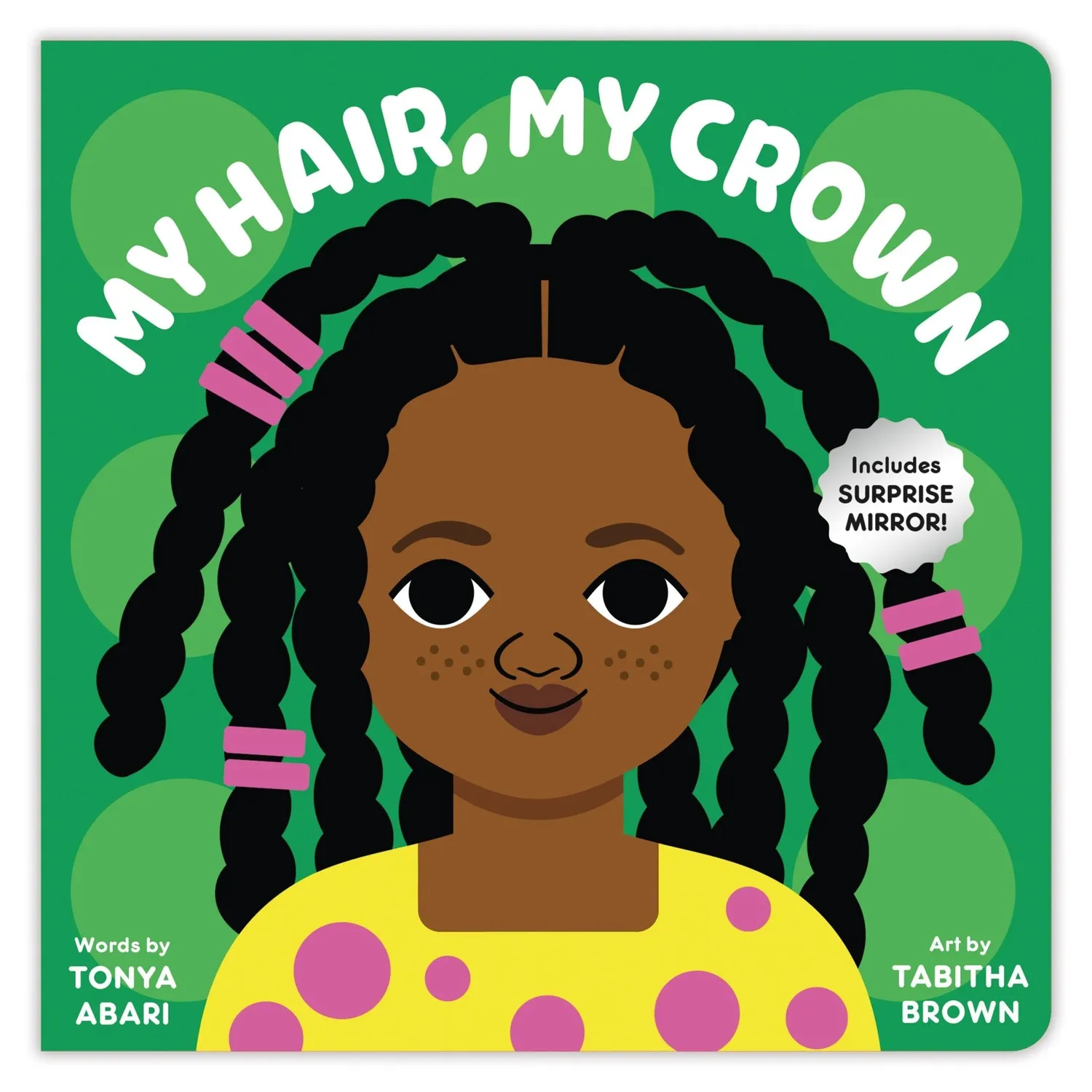 Mudpuppy My Hair My Crown carte cartonată oglindă 2+ ani