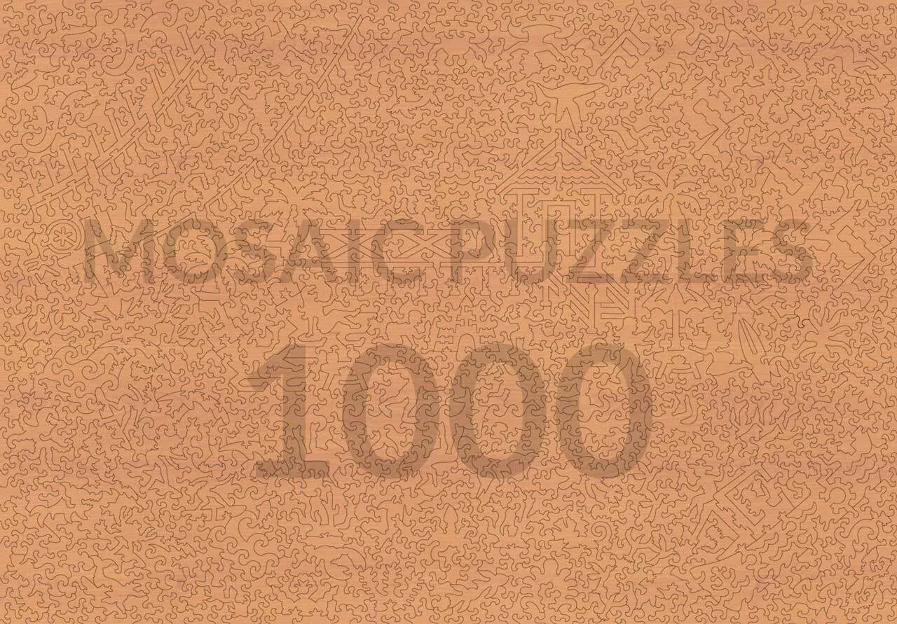 Mosaic Puzzles Home by the Sea puzzle lemn 500 piese
