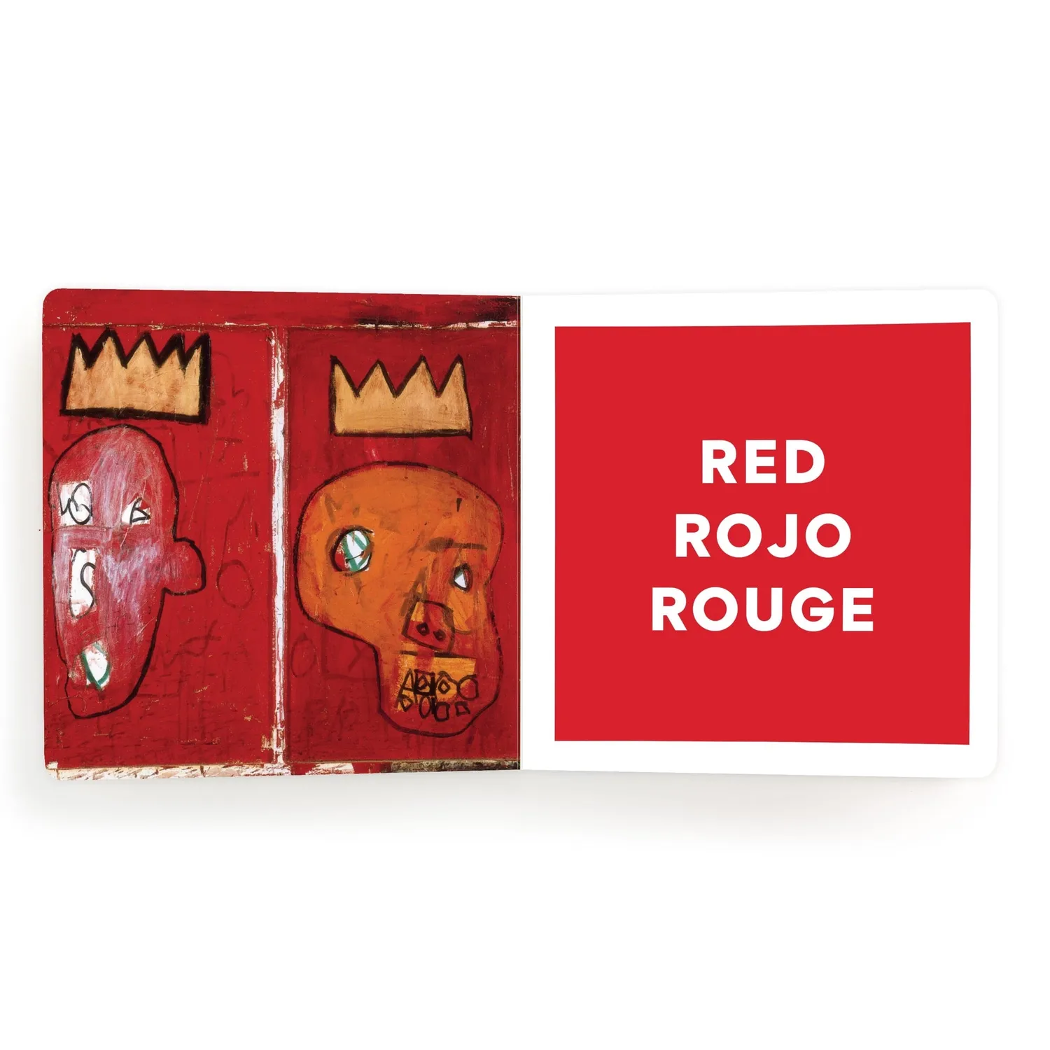 Mudpuppy Basquiat Colors carte cartonata 30 pagini