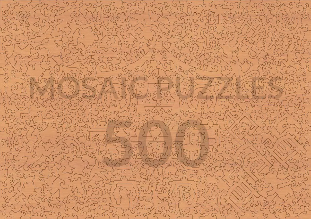 Mosaic Puzzles Goldilocks puzzle lemn 50 piese copii ursi