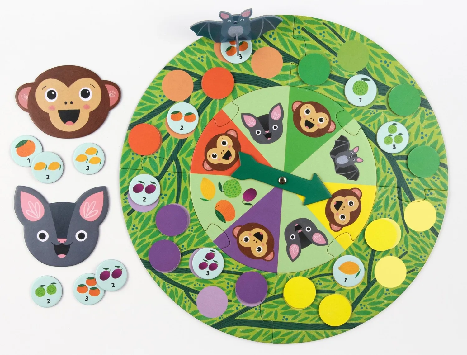 Mudpuppy Monkey's Forest Feast joc societate cooperativ padure