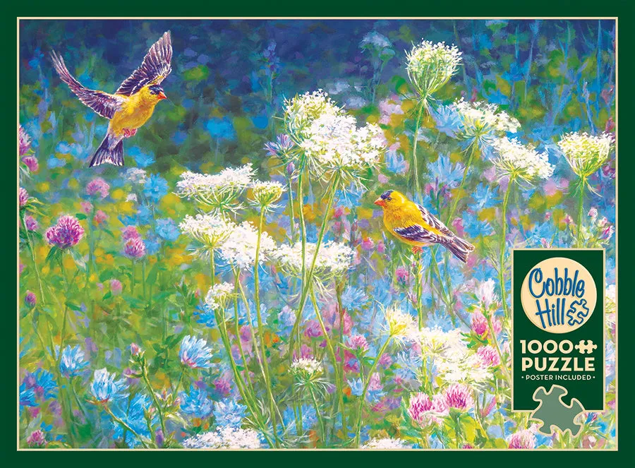 Cobble Hill Visiting the Meadow puzzle 1000 piese pasari
