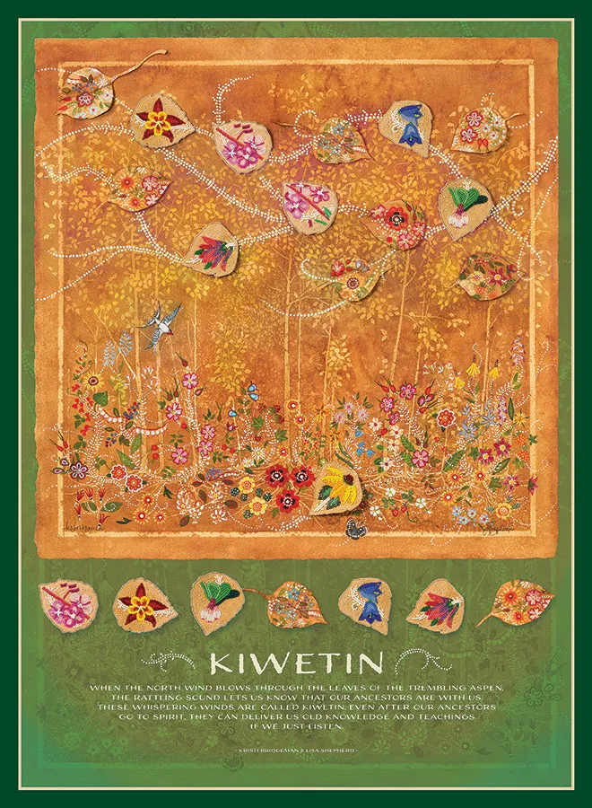 Cobble Hill Kiwetin puzzle 1000 piese arta indigena