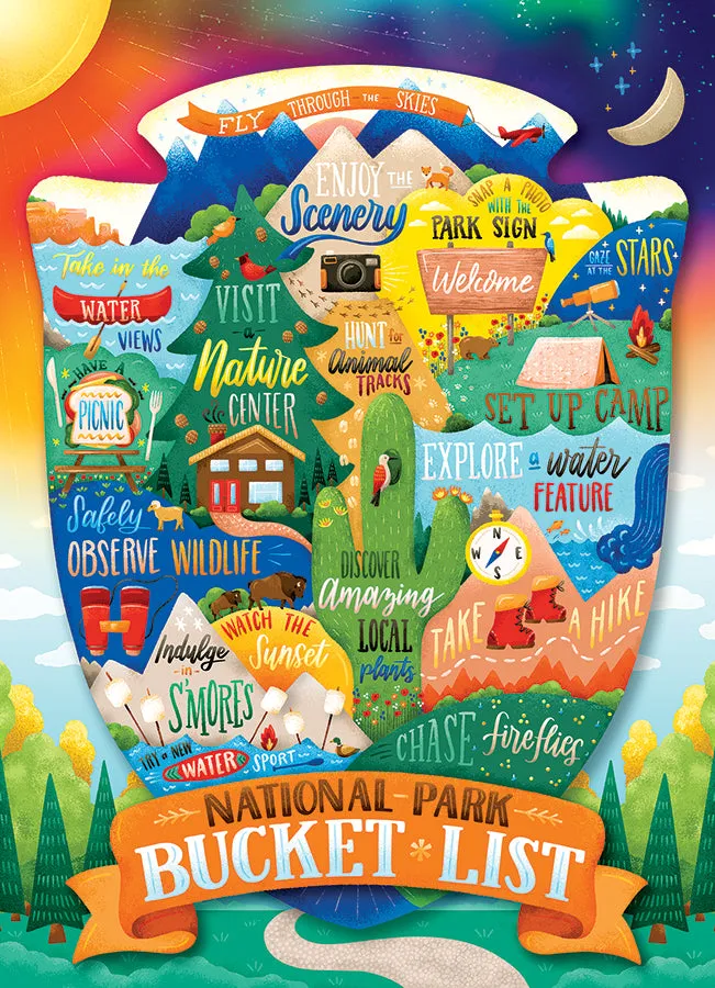 Cobble Hill National Park Bucket List puzzle 500 piese natura