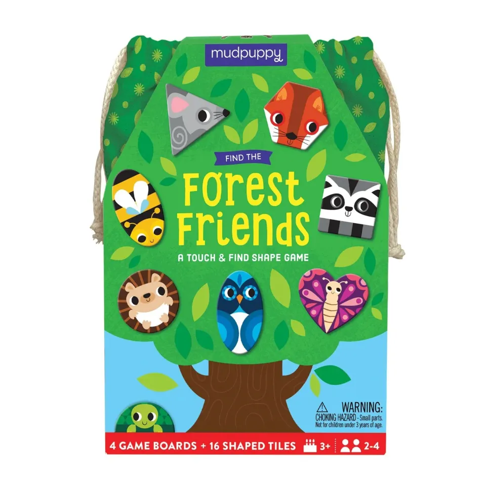 Mudpuppy Find the Forest Friends joc bingo 2-4 jucatori